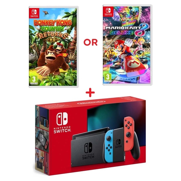 Console Paw Patrol Nintendo Switch Smyths Nintendo Switch Neon - Main Image