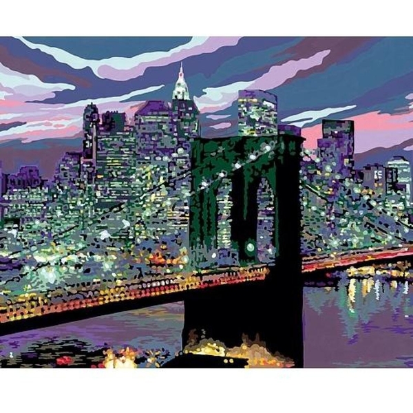 Ravensburger Malen nach Zahlen: Skyline von New York | Smyths Toys