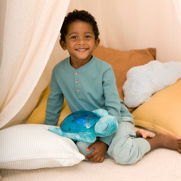 Cloud B Tranquil Turtle Nachtlicht und Beruhigungsfigur Schildkröte blau