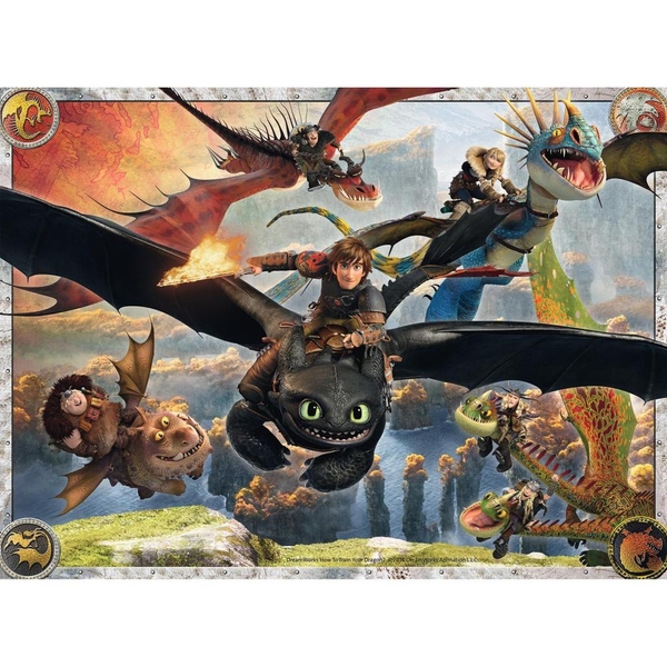 Ravensburger XXL Puzzle Dragons Dragons, 150 Teile Smyths Toys