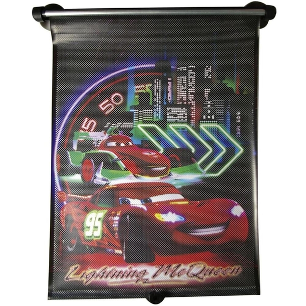 Disney Cars - Sonnenschutzrollo, neon