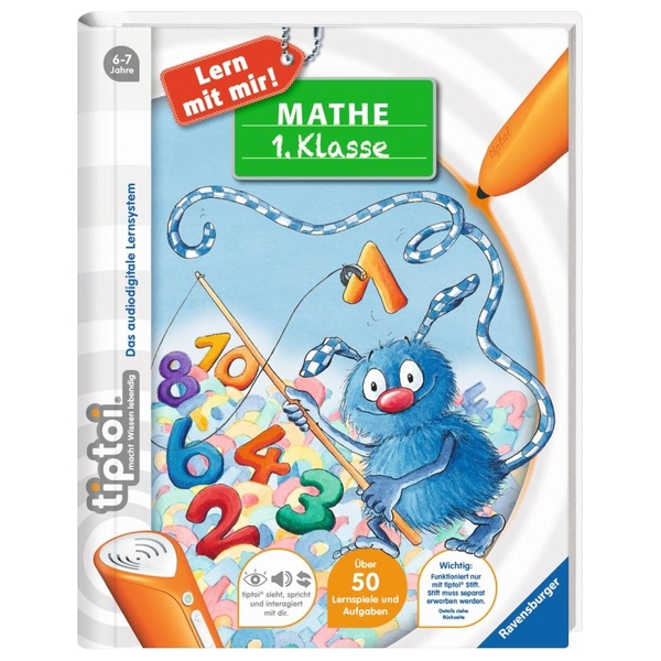 tiptoi Buch: Lern mit mir! Mathe 1. Klasse | Smyths Toys tiptoi Buch: Lern mit mir! Mathe 1. Klasse | Smyths Toys