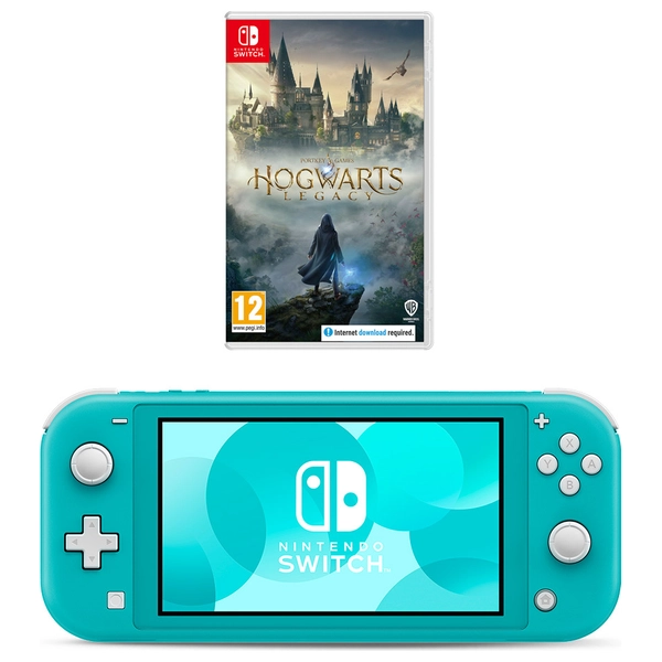 Nintendo Switch Lite Turquoise & Hogwarts Legacy | Smyths Toys UK