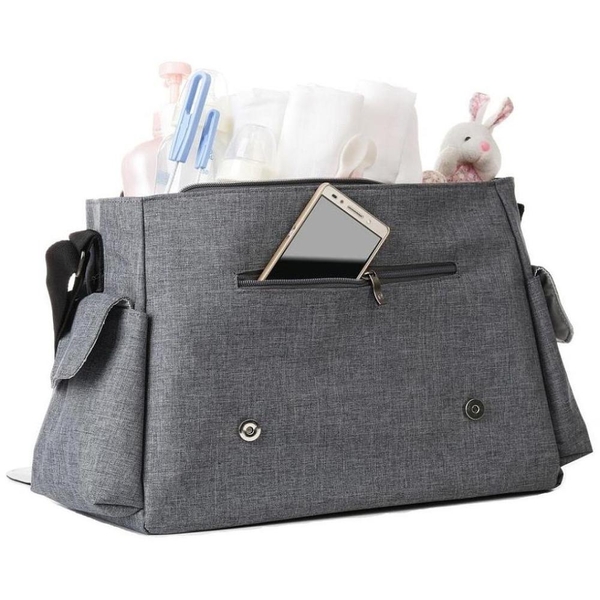 Osann - Wickeltasche Vogue Messenger, grau