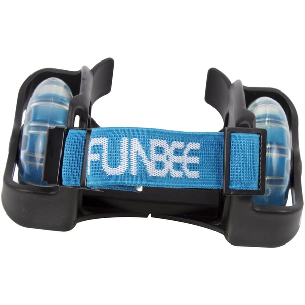 Funbee - Fersenroller Flashing Wheels, blau
