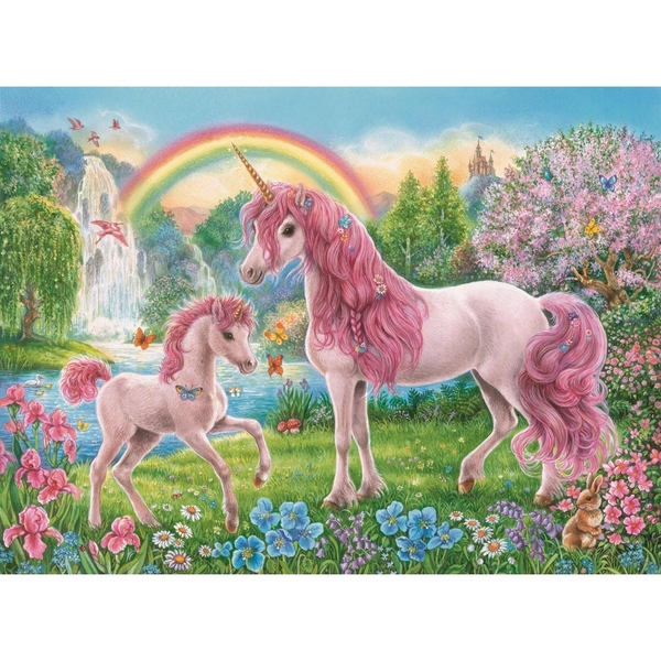 Ravensburger XXL Puzzle Magische Einhörner, 100 Teile Smyths Toys