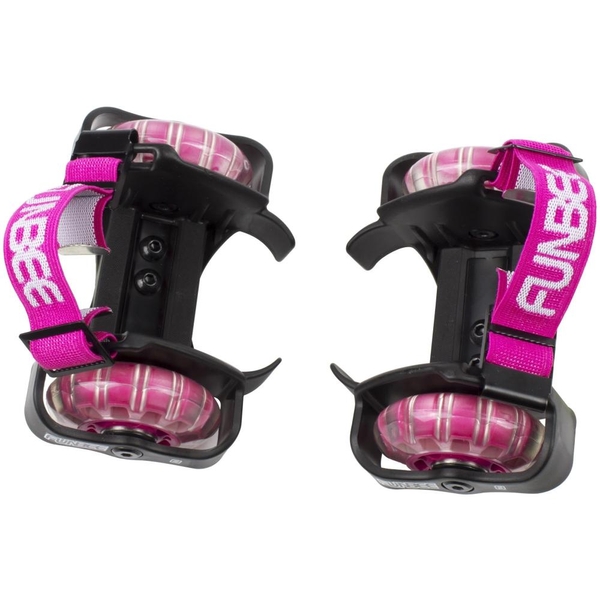 Funbee - Fersenroller Flashing Wheels, pink