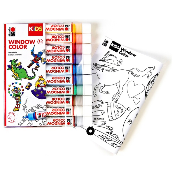 Window Color-Set Kids 10x25 ml | Smyths Toys Superstores