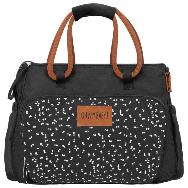 Badabulle - Wickeltasche Boho, Schwarz