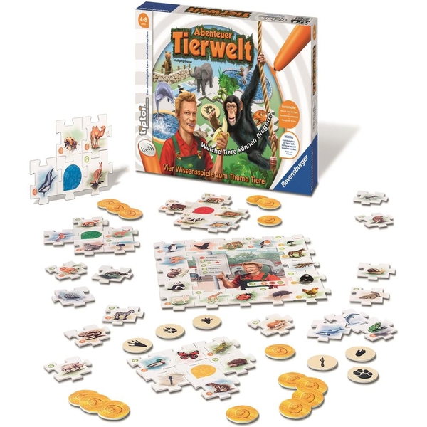 tiptoi Spiel: Abenteuer Tierwelt | Smyths Toys Superstores