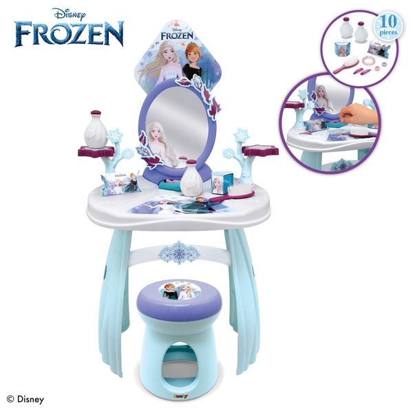 Smoby Disney Schminktisch Smyths Zubehör Eiskönigin mit | und Schweiz Toys Die Elsa Spiegel Frozen