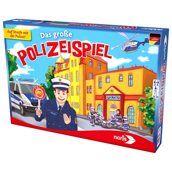 Noris Das Große Polizeispiel Kinderspiele Bis 5 Jahre Deutschland