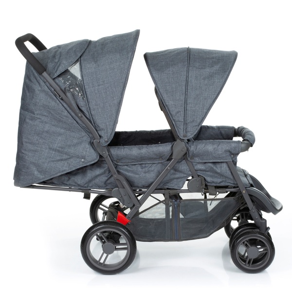 Circle - Geschwisterwagen Tandem, Woven Wall