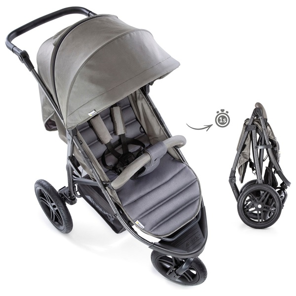 Hauck – Sportwagen Rapid 3R, Charcoal