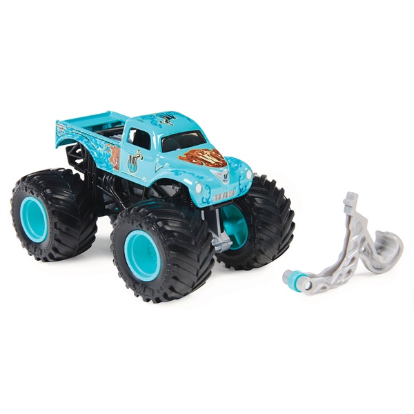 Monster Jam 1:64 Die-Cast Collectible Monster Truck Toy w/ Driver Figure  Assorted, Ages 3+