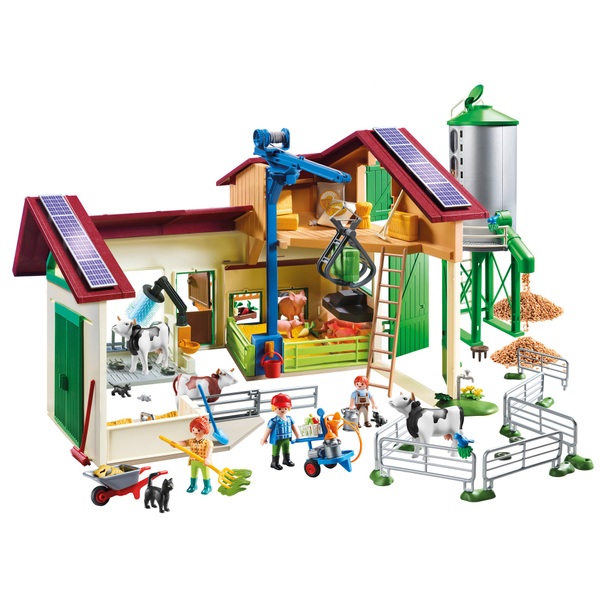 PLAYMOBIL 70132 Großer Bauernhof mit Silo | Smyths Toys Superstores