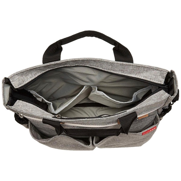 Skip Hop – Wickeltasche Duo Signature Grey Melange