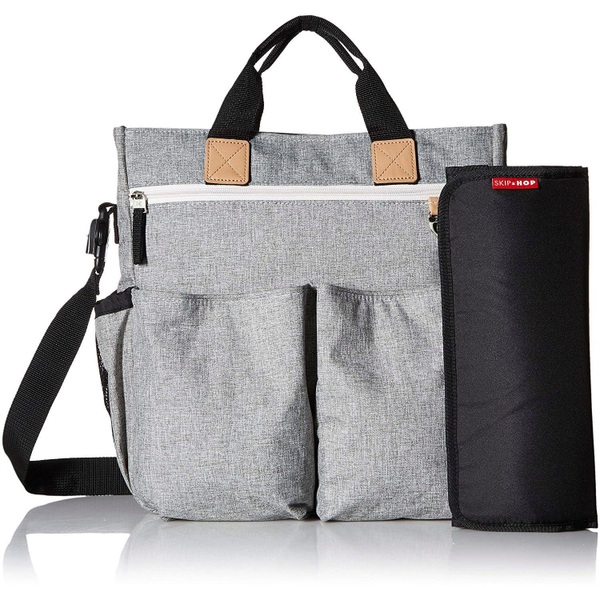Skip Hop – Wickeltasche Duo Signature Grey Melange
