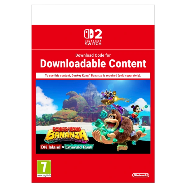Donkey Kong Bananza: DK Island & Emerald Rush Nintendo Switch 2