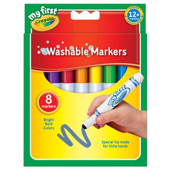 24 Maxi crayons à la cire Crayola : King Jouet, Dessin et peinture Crayola  - Jeux créatifs