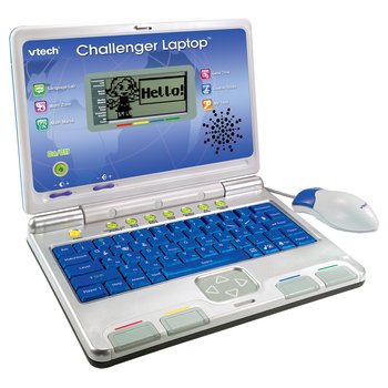 VTech Genio MAX My First Laptop, Educational Computer for Kids, 7” Colour  Screen, Mouse, Kid-Safe Web Browser, 40+ Games, Art Studio & Revision  Tools, WiFi, Toy for Children 5 Years +, English