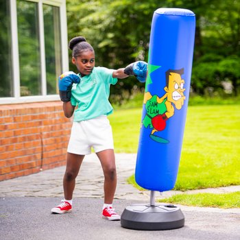 Details about   New Kids Punch Bag Filled Boxing Gloves Hanging Junior Girls Boys Toy Gift UK 