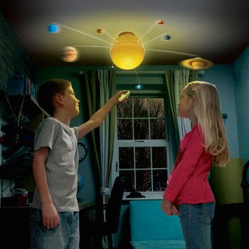 Brainstorm Toys Solar System Light Projector Remote Control Model