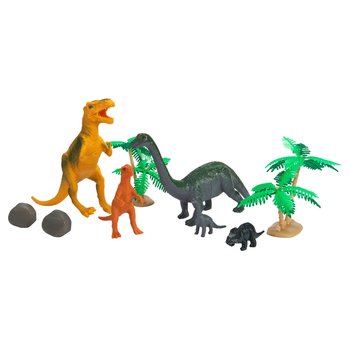 3 grands dinosaures + 36 petits dinosaures + 3 arbres + 3 œufs Modèle  jouets de plus de 3 ans