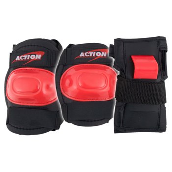 Skate Knee, Elbow And Wrist Pads Red Small Skate Knee, Elbow And Wrist Pads Red Small