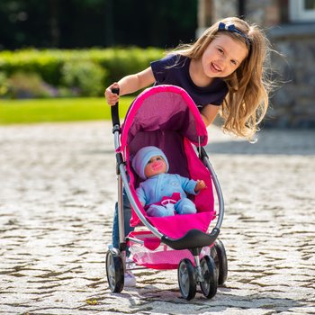 smyths twin dolls pram