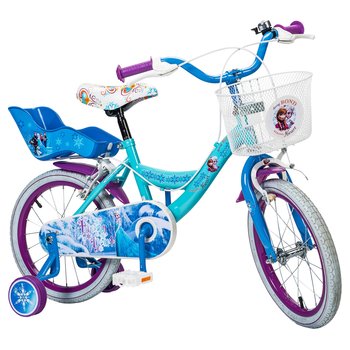 16 inch frozen bike with training wheels