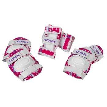 Skate Knee, Elbow And Wrist Pads Pink Small Skate Knee, Elbow And Wrist Pads Pink Small