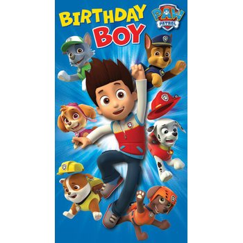 PAW Patrol Birthday Card Birthday Boy (No Age)