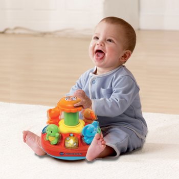 VTech Baby Push & Play Spinning Top
