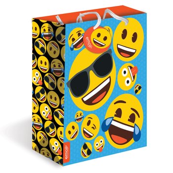 emoji gift bag large - fortnite wrapping paper asda