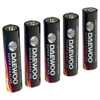 Daewoo Batteries AAA Alkaline 5 Pack
