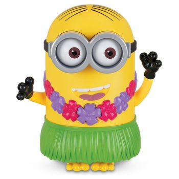 Despicable Me 3 Talking Hula DaveMinion Figure Review - Review Toys