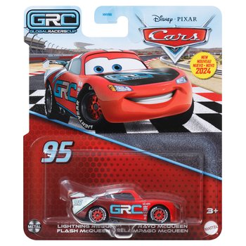 Disney Cars Diecast Car Global Racers Cup Lightning McQueen 1:55 Scale