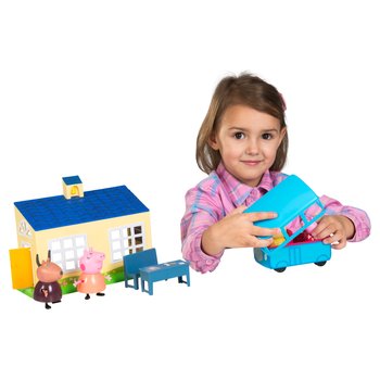 peppa pig family home playset smyths