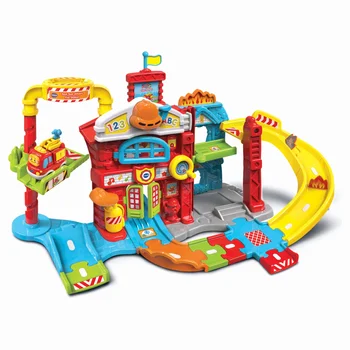 Pista com Carrinho - Torre de Estacionamento - Toot-Toot Drivers - Vtech -  Ri Happy