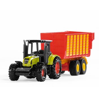 SIKU Farmer - 1650 Claas met silagewagen
