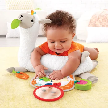 175851: Fisher-Price Grow-with-Me Tummy Time Llama