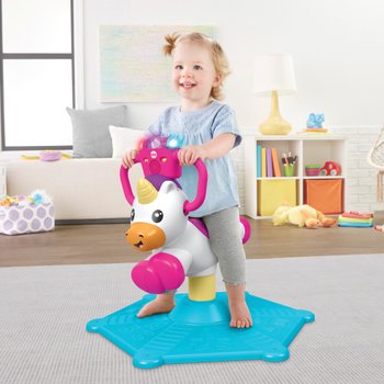 fisher price unicorn bounce and spin