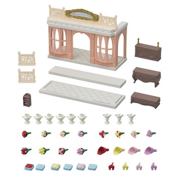 sylvanian brick oven bakery playset
