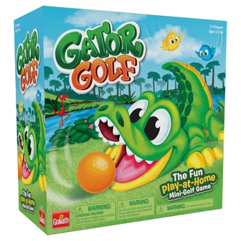 Goliath Games Gator Golf Game with 24-Piece Puzzle for Kids