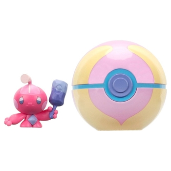 Pokémon Clip 'N' Go Figur Forgita mit Heilball