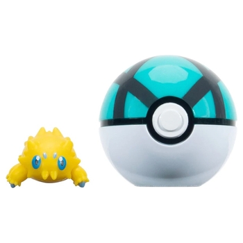 Pokémon Clip 'N' Go Figur Wattzapf mit Netzball