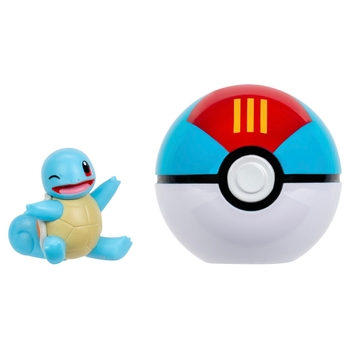 Pokémon Clip 'N' Go Pack Lure Ball and Squirtle Battle Figure