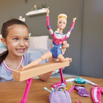 Barbie Careers Rhythmic Gymnast Doll | Smyths Toys UK