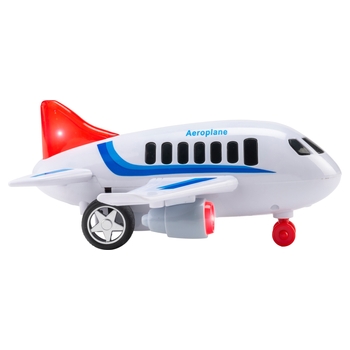 Super Wheelz Flugzeug mit Licht & Sound 18 cm